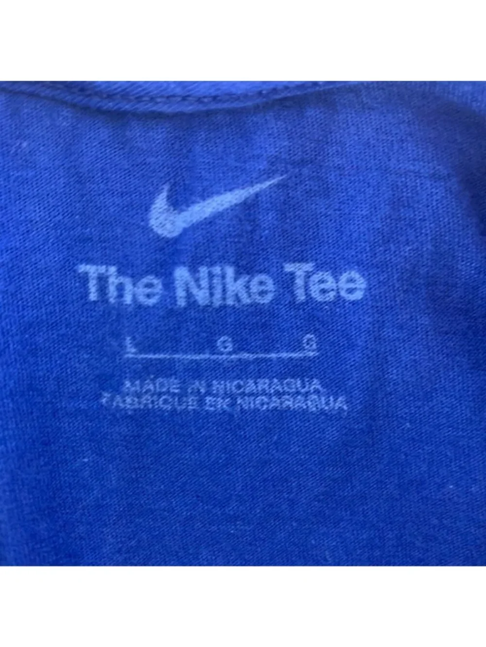 Atlanta Braves MLB Blue Nike City Connect Short Sleeve Crewneck Shirt Mens Large